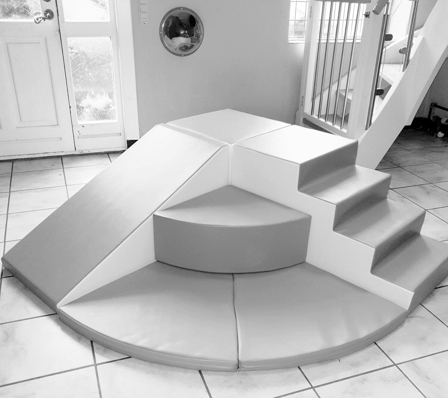 Rutschesæt - NOAH XL - 4-trin - Grå / Grå